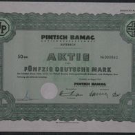 Pintsch BAMAG Aktiengesellschaft 1969 50 DM