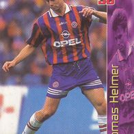 Bayern München Panini Ran Sat1 Trading Card 1996 Thomas Helmer Nr.3