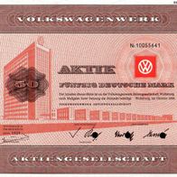 Volkswagen Aktiengesellschaft Stämme 1966 50 DM