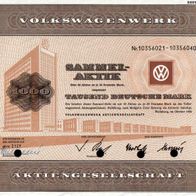 Volkswagen Aktiengesellschaft Stämme 1966 1000 DM