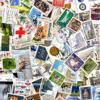 Ein Scannerlot Briefmarken der BRD gestempelt 2 (SM ZM DM)