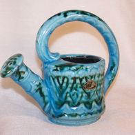 Überlacker Keramik Kanne, H.- 13,5 cm, Modell-Nr. 302 / 13, 60er Jahre