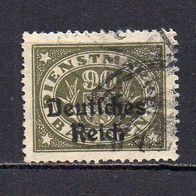D. Reich Dienst 1920, Mi. Nr. 0045 / D45, Überdruck auf Bayern, gestempelt #06756
