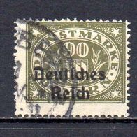 D. Reich Dienst 1920, Mi. Nr. 0045 / D45, Überdruck auf Bayern, gestempelt #06757