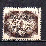 D. Reich Dienst 1920, Mi. Nr. 0046 / D46, Überdruck auf Bayern, gestempelt #06765