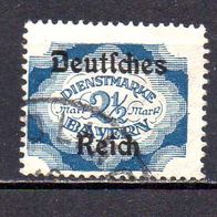 D. Reich Dienst 1920, Mi. Nr. 0049 / D49, Überdruck auf Bayern, gestempelt #06789