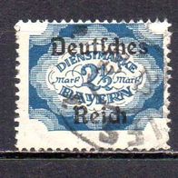 D. Reich Dienst 1920, Mi. Nr. 0049 / D49, Überdruck auf Bayern, gestempelt #06791