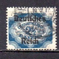 D. Reich Dienst 1920, Mi. Nr. 0049 / D49, Überdruck auf Bayern, gestempelt #06793