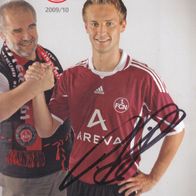 1. FC Nürnberg Autogrammkarte 2009 Pascal Bieler