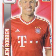 Bayern München Topps Sammelbild 2013 Arjen Robben Bildnummer 209