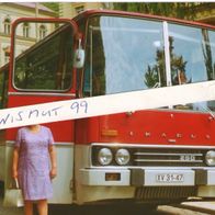 Bus-Foto DDR Oldtimer VEB IFA Kraftverkehr Personenverkehr Ikarus 250