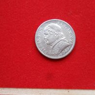 Vatikan 1866 1 Lire Silber