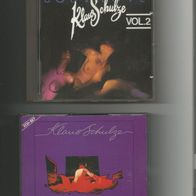 3 CDs von Klaus Schulze: 1 CD Body Love Vol. 2 + 2 CD-Box mit kleinem Booklet "X"