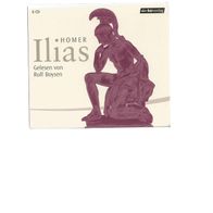 Hörbuch: Homer, Ilias - gelesen von Rolf Boysen, 6 CD in Pappschuber