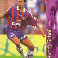 Bayern München Panini Ran Sat1 Trading Card 1996 Mehmet Scholl Nr.7