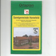 Ortsplan Samtgemeinde Harsefeld mit Ahlerstedt, Bargstedt u. Brest
