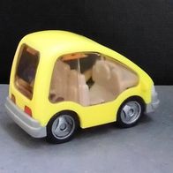 Ü-Ei Auto 1996 - City-Cars - Mini-Van - gelb + BPZ