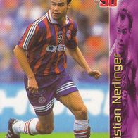 Bayern München Panini Ran Sat1 Trading Card 1996 Christian Nerlinger Nr.8