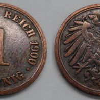 Deutsches Reich 1 Pfennig 1900 D ## D4-3I