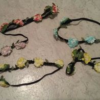 Haarband mit Blumen, neu