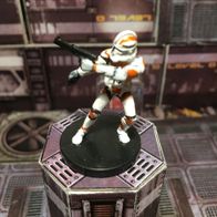 Star Wars Miniatures, Revenge of the Sith, #08 Clone Trooper, WotC, SW, (ohne Karte)