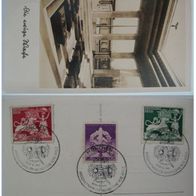 AK / Postkarte / Sonderstempel: Kriegshilfswerk f.d. DRK- 1942- MiNr:816,817,818