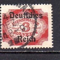 D. Reich Dienst 1920, Mi. Nr. 0050 / D50, Überdruck auf Bayern, gestempelt #06799