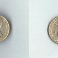 Niederlande Silber 1 Gulden 1845 " König Wilhelm II. (1840-1849) f. ss