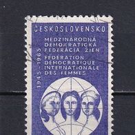 Tschechoslowakei, 1965, Mi. 1552, Frauen, 1 Briefm., gest.