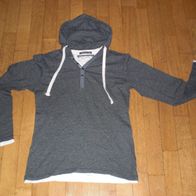 Kaputzen- Langarm Shirt Hoodie Gr. S