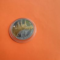 Deutschland BRD 2006 10 Euro Silber mit Goldapplikation 800 Jahre Dresten