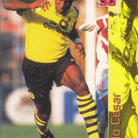 Borussia Dortmund Panini Ran Sat1 Trading Card 1996 Julio Cesar Nr.17