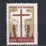 Portugiesisch Guinea, 1953, Mi. 277, Missions-Kunst, 1 Briefm., postfr.