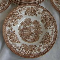 Mandarin by Myott Staffordshire Suppenteller tiefer Teller Keramik 22 cm