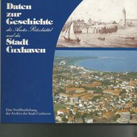 Hermann Borrmann, Daten zur Geschichte des Amtes Ritzebüttel und der Stadt Cuxhaven
