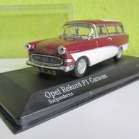 Minichamps Opel P1 Rekord Kombi, Caravan, Oldtimer 1:43