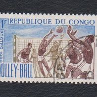 Republick Du Kongo Sondermarke " Sport " Michelnr. 96 o