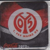 Coca Cola Zero Magnet 1. FSV Mainz 05 NEU in OVP 6 x 6 cm