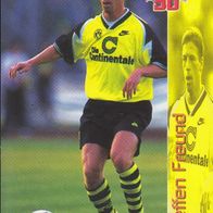 Borussia Dortmund Panini Ran Sat1 Trading Card 1996 Steffen Freund Nr.20