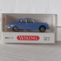 Wiking 1:87 Jaguar MK II lilablau in OVP 0813 05 (2015)