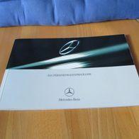 orginal Mercedes-Benz Personenwagen-Programm 2000 64 seiten H