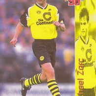 Borussia Dortmund Panini Ran Sat1 Fussball Trading Card 1996 Michael Zorc Nr.21
