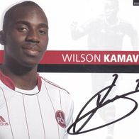 1. FC Nürnberg Autogrammkarte 2012 Wilson Kamavuaka