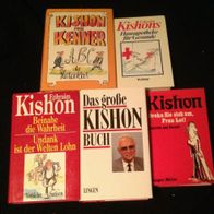 Ephraim Kishon: Bücherpaket - 5 gebundene Bücher - aus Sammlungsauflösung