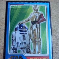 Force Attax Erwachen Macht 203 R2-D2 & C-3PO !!!! Fehldruck !!!! wie auf Bild
