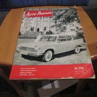 Auto Parade Zeitschrift 1959 Heft 2 Lloyd, Aston-Martin, Austin-Healey, Alfa