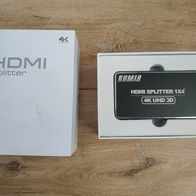 HDMI Splitter Rumia 1 in 4 Out 4K UHD 3D -NEU/ OVP-