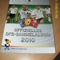 Sammelbilder Album, vollständig, Offizielles DFB-Sammelalbum von 2010