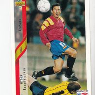 Upper Deck Card Fussball WM USA Aitor Beguiristain Espana #156