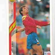 Upper Deck Card Fussball WM USA Giner Espana #162